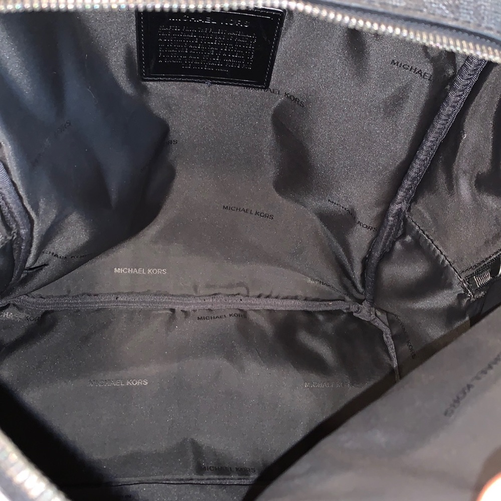 Michael Kors Large Jet Set Signature Travel Backpack EUC - Picture 11 of 17